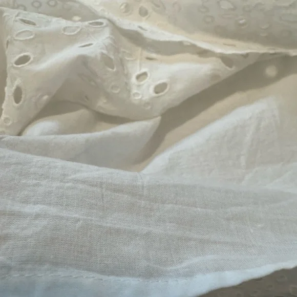 Eyelet White Embroidered Dress - Picture 5 of 8